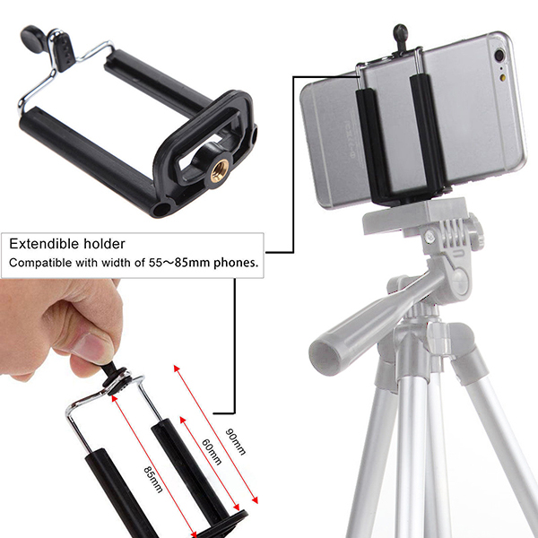 K&F Concept Tripod TM2235 Silver Aluminium ขาตั้งกล้อง